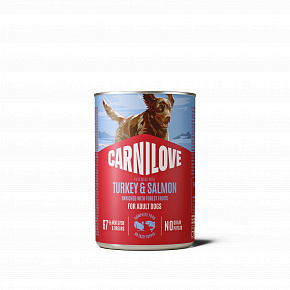 Carnilove Dog Can Paté Lazac & Pulyka 400 g