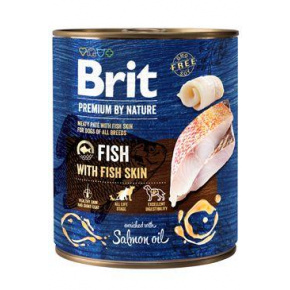 Brit Premium Dog by Nature Cons Fish & Fish Skin 800g