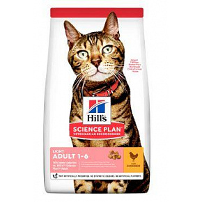 Hill's Macska. SP Adult Light csirke 1,5kg