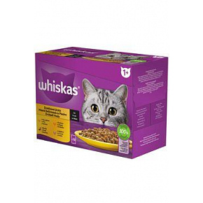 Whiskas tasak Core baromfi válogatás szószban 12x85g