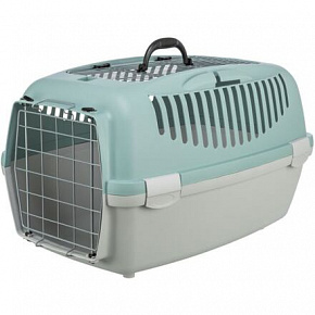 Szállítóbox CAPRI III Open Top, S: 40x38x61cm (max. 12 kg), világosszürke/zsálya