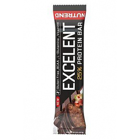 Nutrend Excelent Protein Bar csokoládéval és mogyoróval 85g