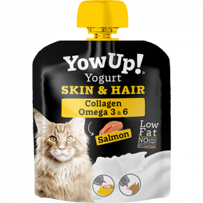 YOWUP! joghurtkapszula SKIN & HAIR macskáknak, 85 g