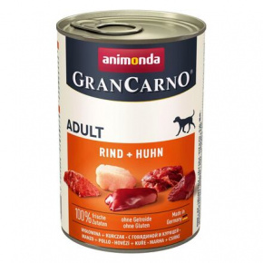 GRANCARNO Adult - marhahús, csirke 400g