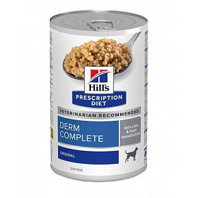HILLS Diet Canine Derm Complete CONSERVE 370 g