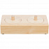 Snack Box - interaktív játék nyulaknak, 14 x 3 x 7 cm, fa