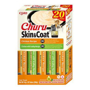 Churu Cat BOX Skin&Coat Csirke Válogatás 20x14g
