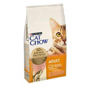 Purina Cat Chow Adult Tonhal & Lazac 1,5kg Purina Cat Chow Adult Tonhal & Lazac 1,5kg