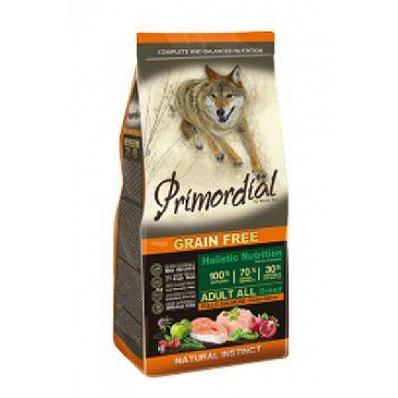 Primordial Dog GF Adult Chicken&Salmon 12kg
