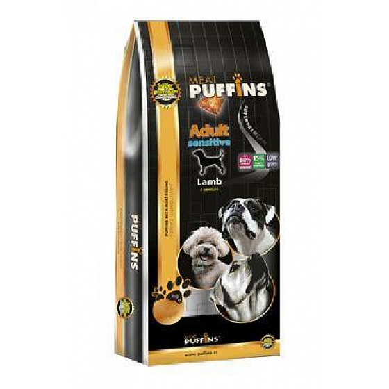 Puffins Dog Adult Sensitive Bárány 1kg
