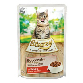 Stuzzy Cat pocket Adult marhahúsdarabok 85g