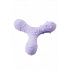 Hračka pes BUSTER Flex Star, fialová 13cm