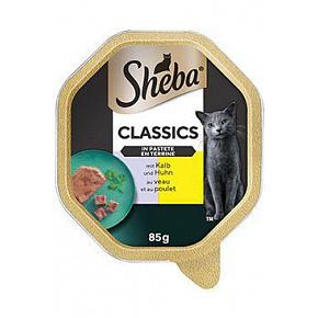 Sheba tub Borjúhús és csirke pástétom 85g