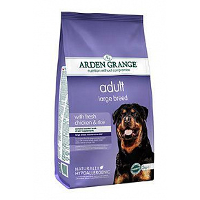 Arden Grange Dog Adult Large Breed friss csirke és rizs 2kg