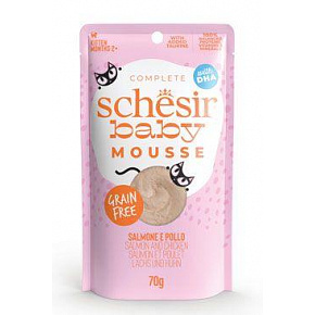 Schesir Cat pocket Cica Lifestage Mousse lazac 70g