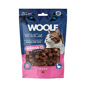 WOOLF WildCat Twisties Snack Goose 50g