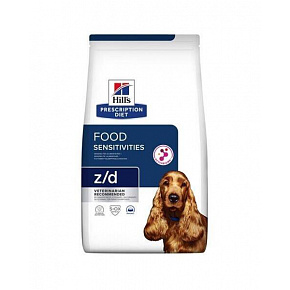 HILLS Diet Canine z/d Ultra Allergénmentes szárazon 3 kg HILLS Diet Canine z/d Ultra Allergénmentes szárazon 3 kg