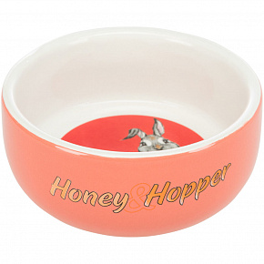Kerámia tál Honey-Hopper tengerimalacnak, nyúlnak 250ml/11cm Kerámia tál Honey-Hopper tengerimalacnak, nyúlnak 250ml/11cm