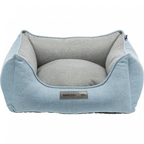 Téglalap alakú LONA fekhely, világoskék/szürke Téglalap alakú LONA fekhely, világoskék/szürke