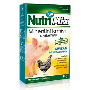 NutriMix sertéseknek és baromfiknak Ásványi anyag 1kg NutriMix sertéseknek és baromfiknak Ásványi anyag 1kg