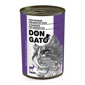 Don Gato macska konz. vadhús 415g