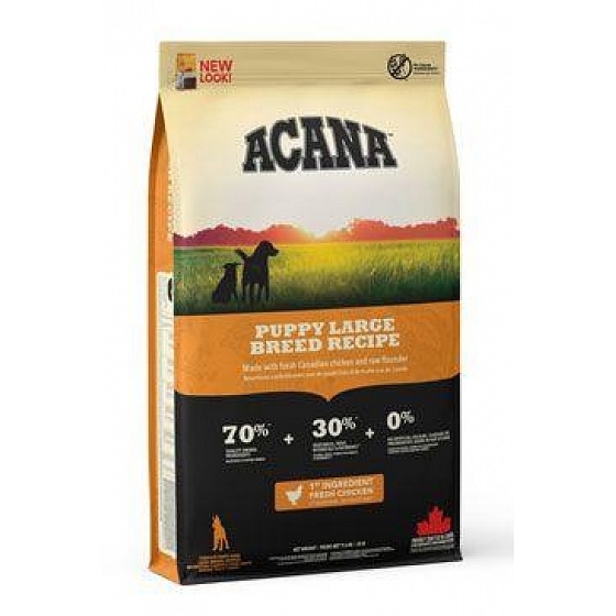 ACANA Recept Kölyökkutya Nagytestű 11,4 kg