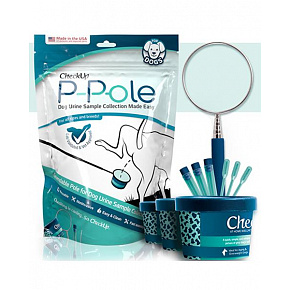 CheckUp P - Kutyák vizeletének nem invazív gyűjtésére szolgáló mező készlet - készlet