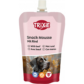 Snack Mousse - pěna s hovězím, pamlsek pro psy, 200 g