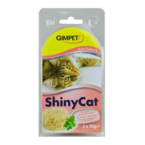 Gimpet macskakonzervek. ShinyCat csirke/rák 2x70g