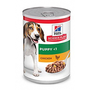 Hill konzervdoboza. SP Puppy Chicken Konz.370g
