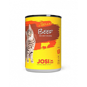 JosiCat konzerv Macska Marhahús Zselében 400 g