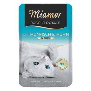 Miamor Cat Ragout pocket tonhal+csirke szaftban 100g