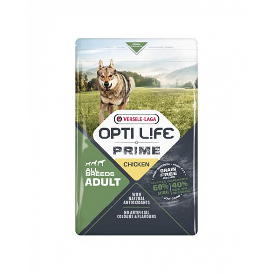 VL Opti Life Prime kutya Adult csirke 12,5 kg