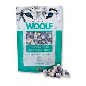 WOOLF Classic származás. Csirke áfonyás falatokkal 100g WOOLF Classic származás. Csirke áfonyás falatokkal 100g