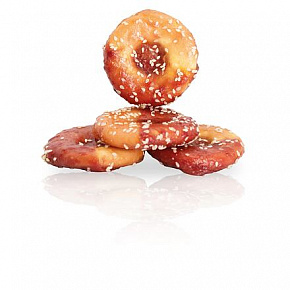 KIDDOG BUFFET bárány és csirke bagel [30 db], ø 7,5 cm/ 34-36 g