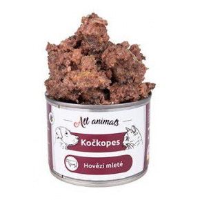 All Animals kutya-macska Marhahús darált 200g