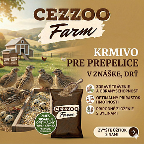 Cezzoo Farm fürj tojó táp 25kg