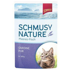 Schmusy Cat Pocket Fish szardínia zselében 100g