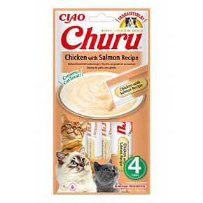 Churu Cat Csirke lazacos csirke recept 4x14g