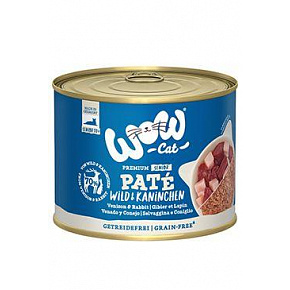 WOW Macska konz. Senior Paté vadnyúlhússal 200g
