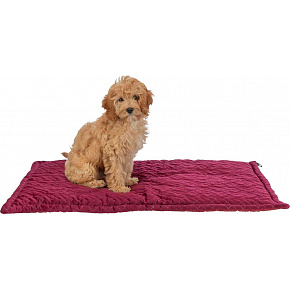 Karácsonyi fekvőpárna NATALYA, 90 x 60 cm, bordó