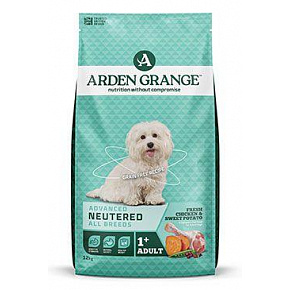 Arden Grange Dog GF Adult Neutered Chicken&Potato12kg