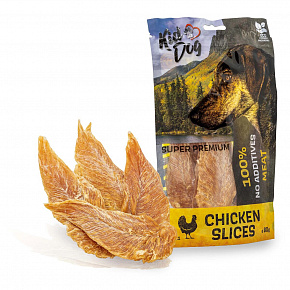 KIDDOG SZUPER PRÉMIUM 100% csirkemell, szárított filék 80 g