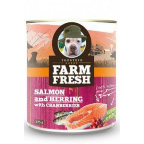 Farm Fresh Dog Lazac&Hering+Áfonya konzervdoboz 750g