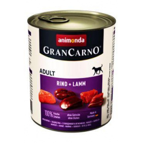 Animonda kutya GRANCARNO cons. Felnőtt marha/lamb 800g