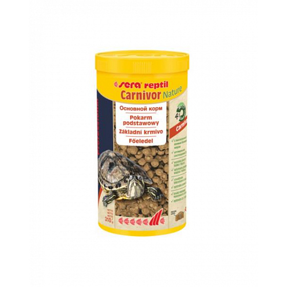 Sera Reptil Professional Carnivor Nature táp húsevő hüllők és vízi teknősök számára 1000 ml