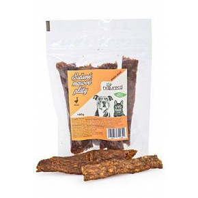 NATURECA finomság Húsos lapok Liba, 100% hús 100g