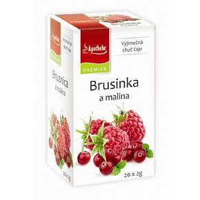 Apotheke Vörösáfonya és málna tea 20x2g