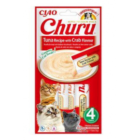 Churu Cat Tonhal recept rák ízesítéssel 4x14g