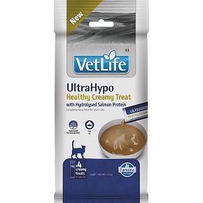 Pamlsok Farmina Creamy Vet Life Cat Ultrahypo with Hydrolysed Salmon Protein 60 g